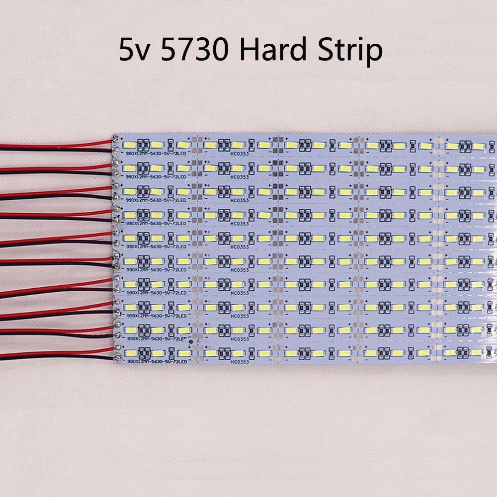 LED ϵ   Ʈ, 5630 5730, 25cm, 50cm, 36 LED ϵ Ʈ, ̽ ͸, USB ڽ , ,  , DC5V, 10 